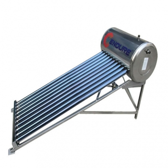 Compact Unpressurized Stainless Steel Solar Water Heater